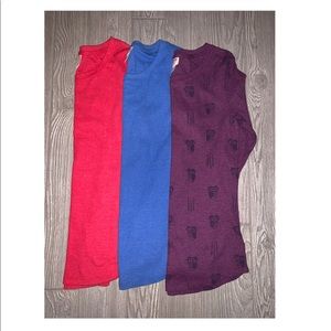 Long-Sleeve Waffle-Knit Shirt *Bundle*